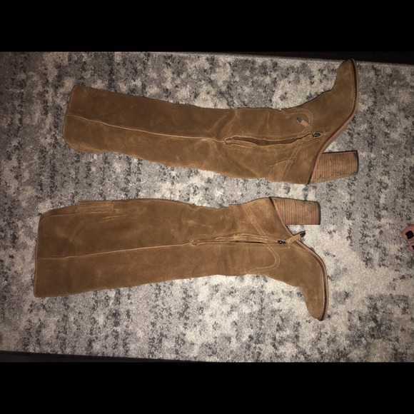 Dolce Vita Over The Knee Suede Boots - Picture 3 of 6
